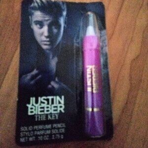 Justin Bieber key pencil perfume
